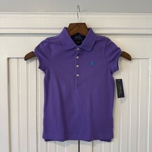 Polo by Ralph Lauren Kids Purple Polo Shirt - Sz 5